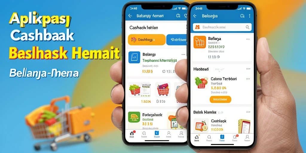 Tampilan antarmuka aplikasi Cashback 3446 yang memudahkan transaksi.