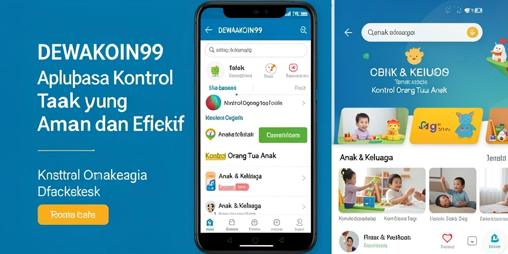 Tampilan antarmuka DEWAKOIN99 yang intuitif untuk kontrol orang tua.