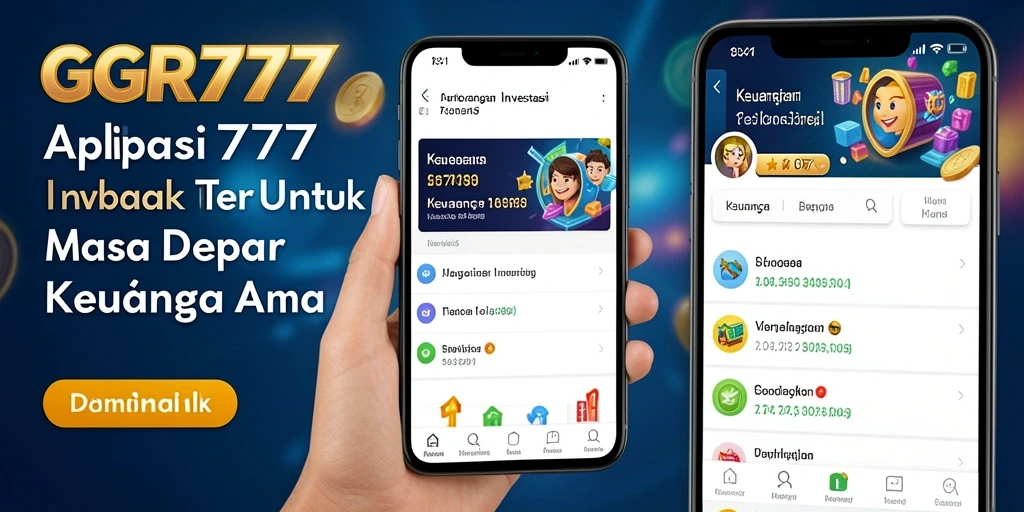 Antarmuka GGR777 menampilkan fitur investasi yang intuitif dan informatif.