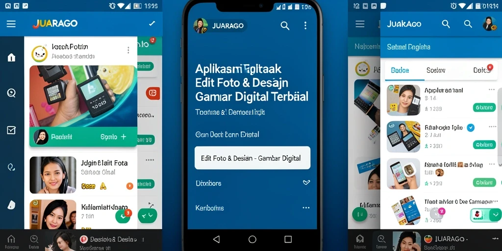 Tampilan antarmuka JUARAGO yang user-friendly untuk mengedit gambar.